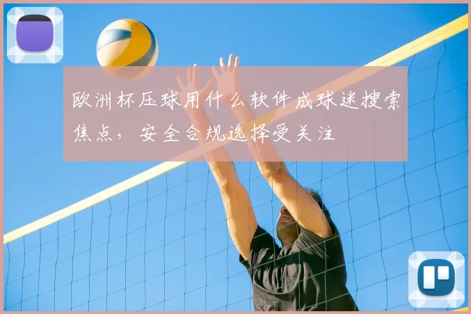 欧洲杯压球用什么软件成球迷搜索焦点，安全合规选择受关注